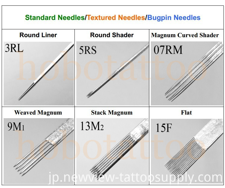 Professional Sterilized Disposable Tattoo Needle Supply with CE Certificate